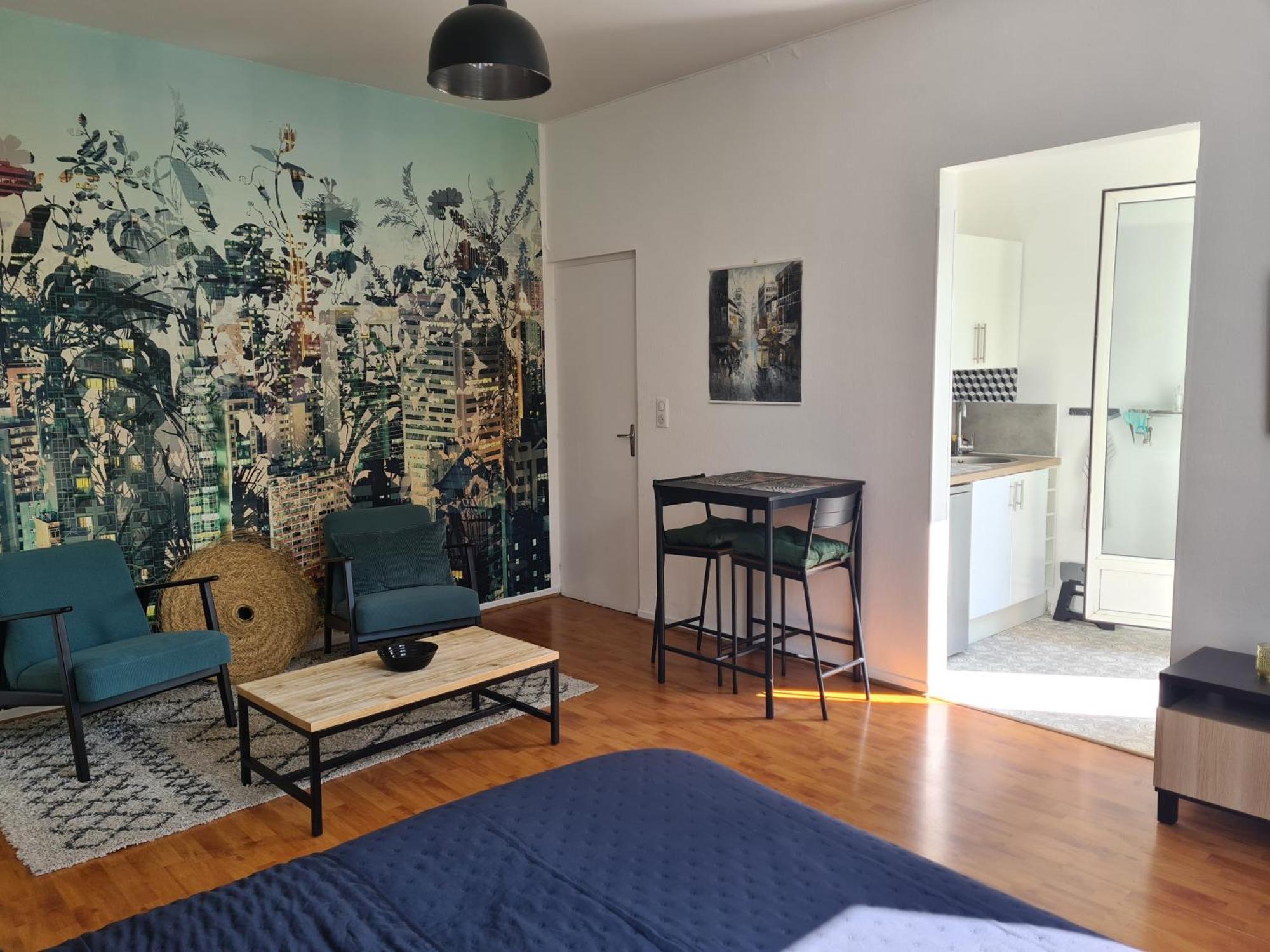 Studio Avec Terrasse Et Place De Parking Toulouse Luaran gambar